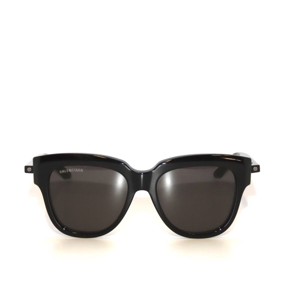 Balenciaga BB0160S 0106S 001 Black Gray Sunglasses 0160